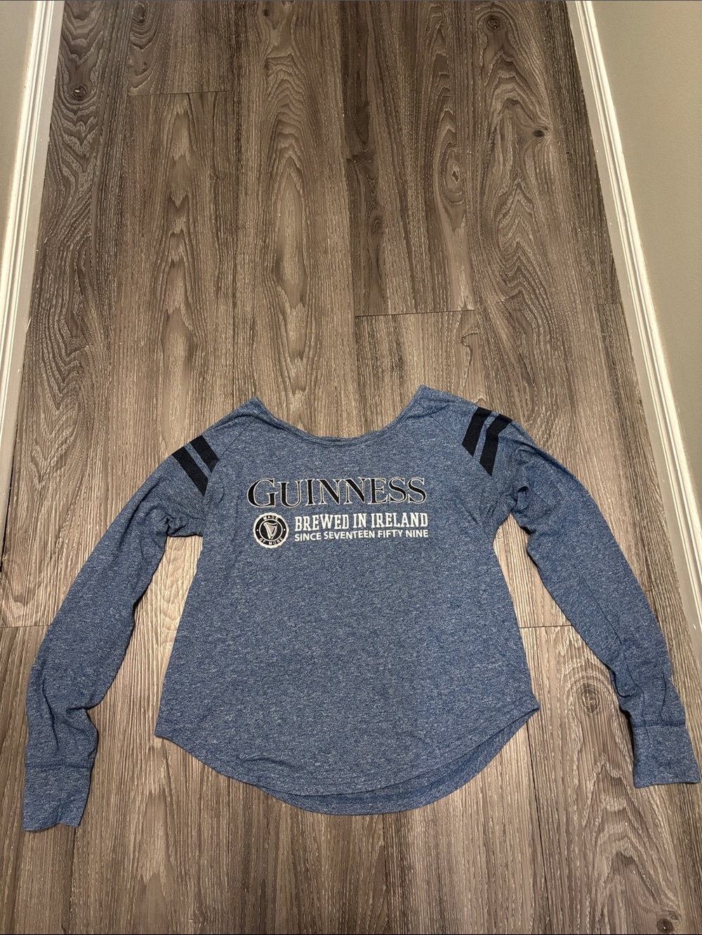 Guinness Blue Long Sleeve Shirt